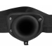 Size Matters Hollow Silicone Support System - Adjustable, Black, 15 cm