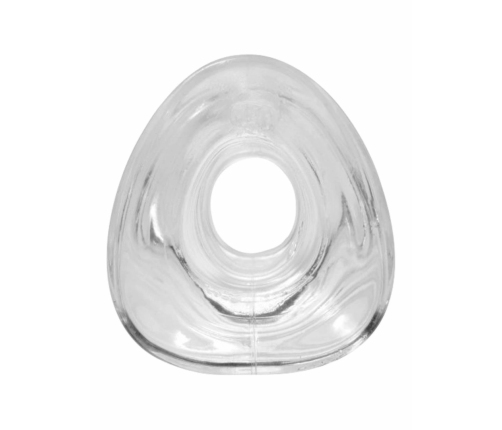 XR Brands Cock Dock Clear Hollow Tunnel Plug 11cm TPE