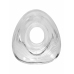 XR Brands Cock Dock Clear Hollow Tunnel Plug 11cm TPE