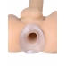 XR Brands Cock Dock Clear Hollow Tunnel Plug 11cm TPE