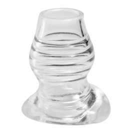 XR Brands Cock Dock Clear Hollow Tunnel Plug 11cm TPE