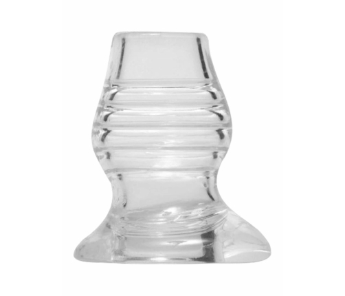 XR Brands Cock Dock Clear Hollow Tunnel Plug 11cm TPE