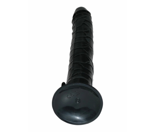 XR Brands Tower Intimate Column Black 32cm TPR with Suction Base