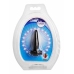 XR Brands Bum Tickler Mini Black Vibrating Anal Plug 6.5cm TPR