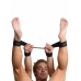 Master Series Poseidon Adjustable Restraint System 4-Cuff Black 37cm