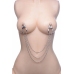 Affix Triple Chain Adjustable Nipple Clamp System - Silver Finish