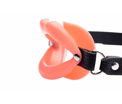 Master Series Silicone Adjustable Oral Training Gag Black