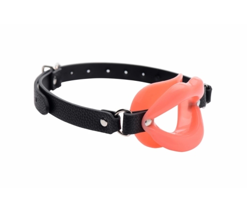 Master Series Silicone Adjustable Oral Training Gag Black