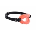 Master Series Silicone Adjustable Oral Training Gag Black