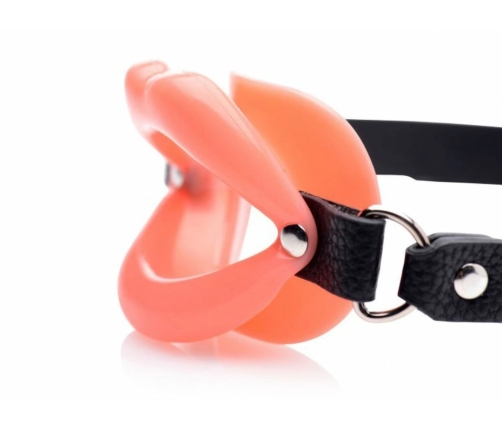 Master Series Silicone Adjustable Oral Training Gag Black