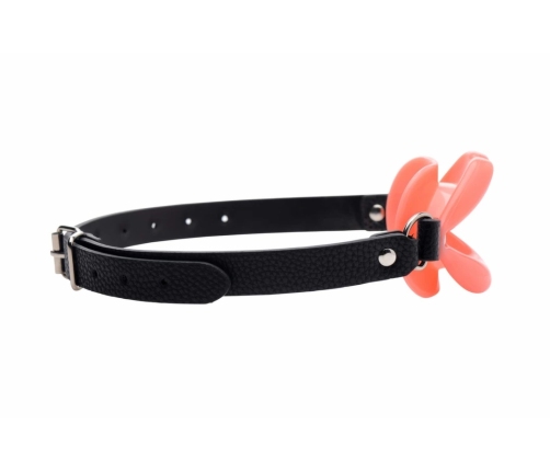 Master Series Silicone Adjustable Oral Training Gag Black