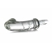 Glas Battle Rammer Borosilicate Glass Intimate Thruster, Ribbed Handle, Clear
