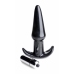 Blush Novelties Luxe Vibra Plug Black Flexible Waterproof Medium