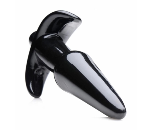 Blush Novelties Luxe Vibra Plug Black Flexible Waterproof Medium