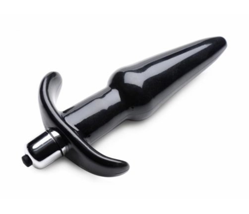 Blush Novelties Luxe Vibra Plug Black Flexible Waterproof Medium