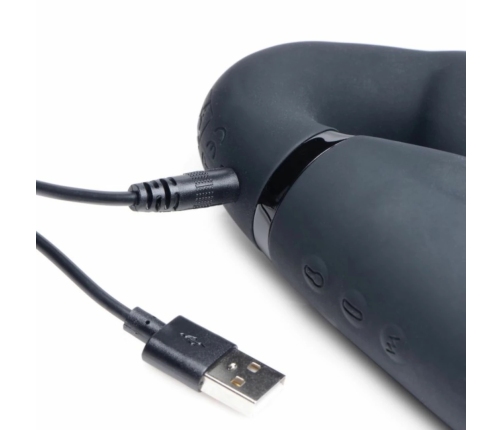 Swirl Black Wireless Strapless Intimate System with Inflatable Ball
