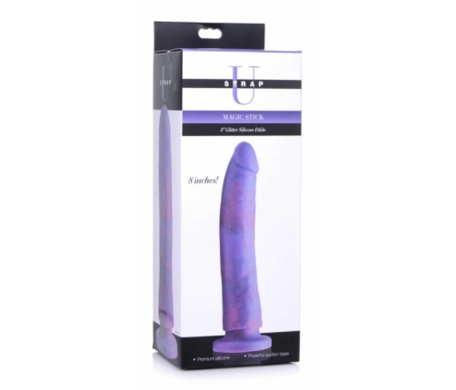 NS Novelties Magic Stick 20cm Silicone Model with Glitter & Suction Base