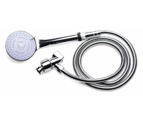 CleanStream Deluxe Intimate Hygiene Set 5-Mode, 144 cm Hose, Silver