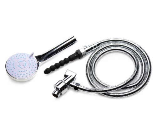 CleanStream Deluxe Intimate Hygiene Set 5-Mode, 144 cm Hose, Silver