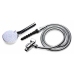 CleanStream Deluxe Intimate Hygiene Set 5-Mode, 144 cm Hose, Silver