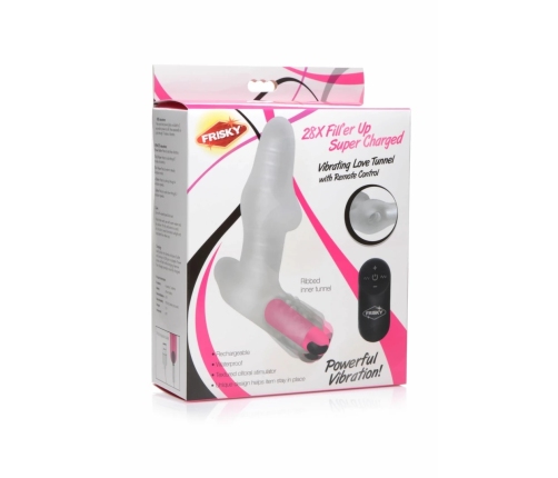 Lovetoy Love Tunnel Intimate Vibrating System with Remote Control, Purple