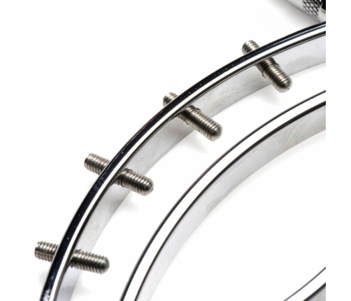 Master Series Spread 'Em Poker Adjustable Stainless Steel Intimate Clamp