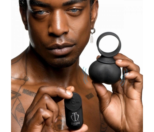 Trinity Vibes Vibrating Silicone Balls X-Large, Remote Control, Waterproof