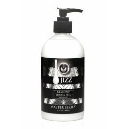 Jizz Body White Water-Based Lubricant 488 ml - Long-Lasting Formula