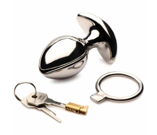 Master Series Vault Stainless Expander Plug with Locking System, Silver