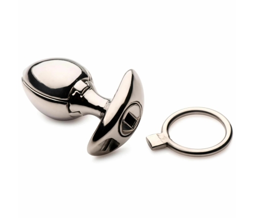 Master Series Vault Stainless Expander Plug with Locking System, Silver