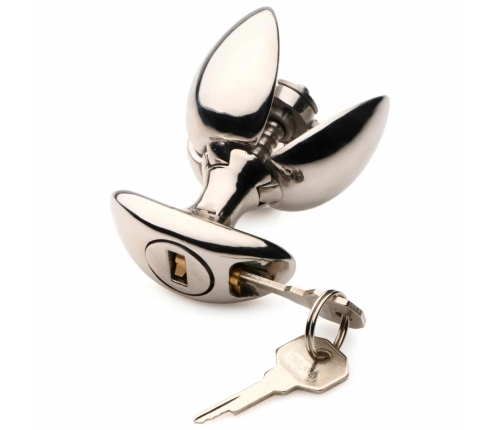 Master Series Vault Stainless Expander Plug with Locking System, Silver