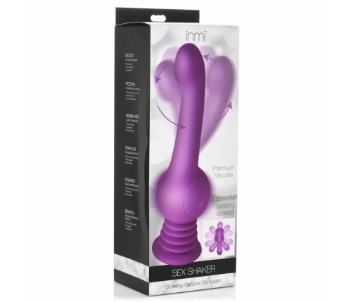 IN Silicone Intimate Motion Device Purple - Rotating & Thrusting, USB Rechargeable