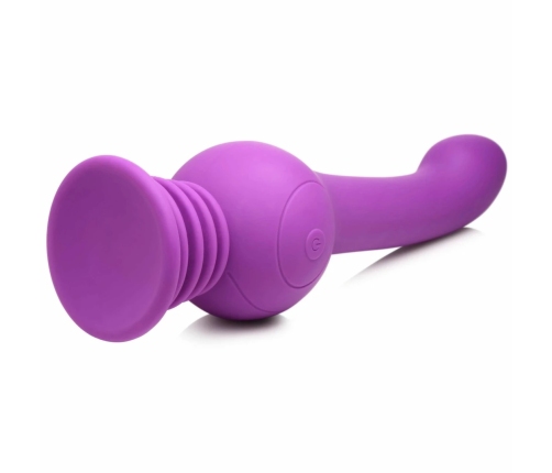 IN Silicone Intimate Motion Device Purple - Rotating & Thrusting, USB Rechargeable
