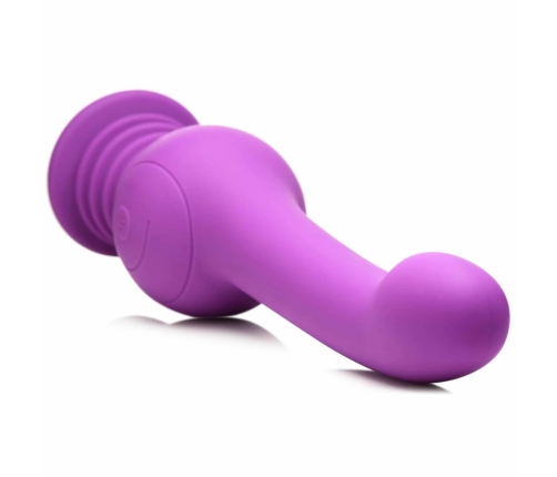IN Silicone Intimate Motion Device Purple - Rotating & Thrusting, USB Rechargeable