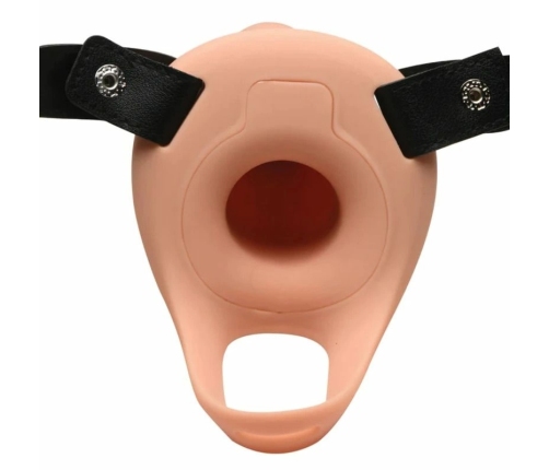 XR Brands Prowler Premium Silicone Extension Sheath with Harness, Adjustable Fit