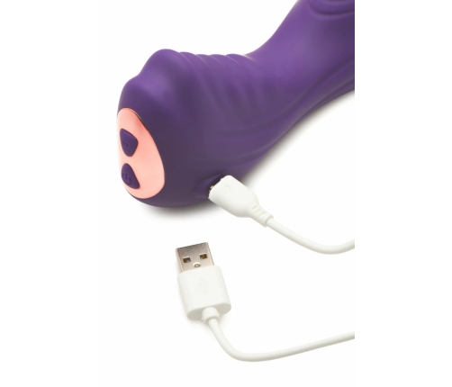 Blush Ride N' Grind Silicone Intimate Device with Remote, Dual Motors