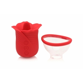 Lily Lover Intimate System with Suction & Multi-Mode Vibration, Pink, 11cm