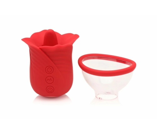 Lily Lover Intimate System with Suction & Multi-Mode Vibration, Pink, 11cm