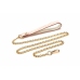 XR Brands Kitty Pink Bondage Set Vegan Leather Gold Accents Adjustable