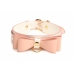 XR Brands Kitty Pink Bondage Set Vegan Leather Gold Accents Adjustable