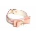 XR Brands Kitty Pink Bondage Set Vegan Leather Gold Accents Adjustable