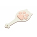 XR Brands Kitty Pink Bondage Set Vegan Leather Gold Accents Adjustable
