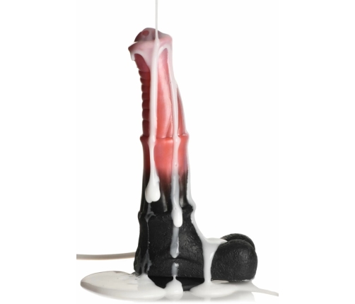 XR Brands Centaur Intimate Silicone Machine Black/Red 100ml with Suction Cup
