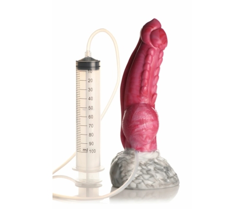 XR Brands Resurrector Phoenix Silicone Intimate Device Red/White 22cm