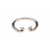 XR Brands Stainless Steel Pressure Ring Silver - Ergonomic Metal Design