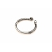 XR Brands Stainless Steel Pressure Ring Silver - Ergonomic Metal Design