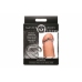 XR Brands Stainless Steel Pressure Ring Silver - Ergonomic Metal Design