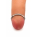 XR Brands Stainless Steel Glans Ring Silver - Precision Comfort Fit