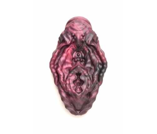 XR Brands Xeno Silicone Intimate Grinder Red & Black Textured Surface