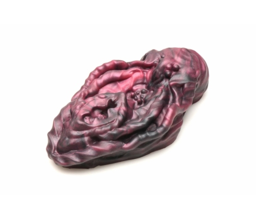 XR Brands Xeno Silicone Intimate Grinder Red & Black Textured Surface